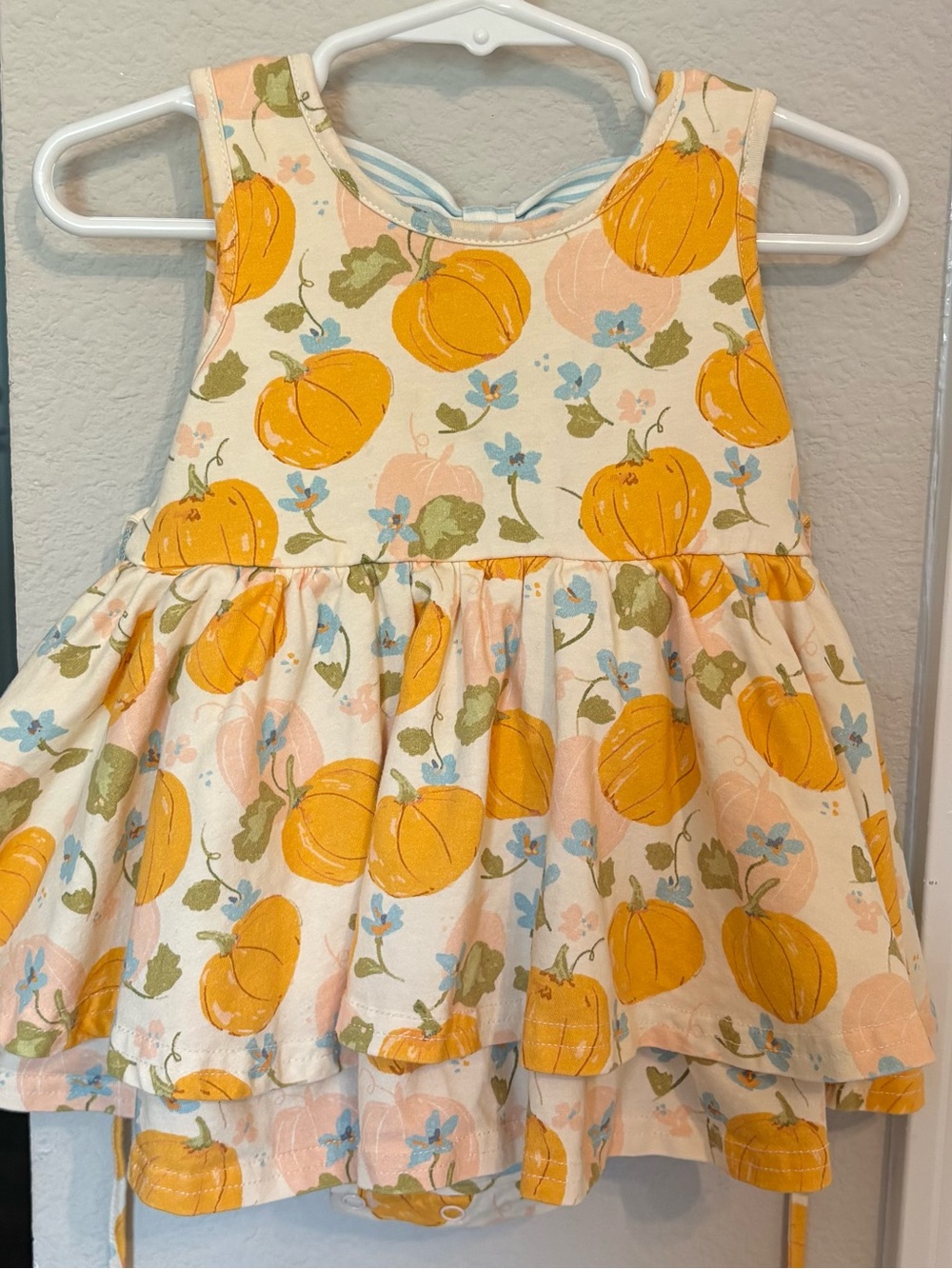 SweetHoney pumpkin dress 2T